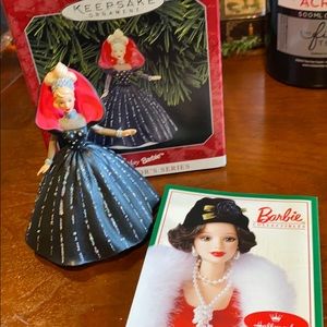 1997 Barbie ornament with box